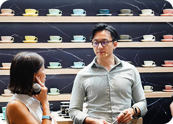 Interviewing the stars in Manila Wofex