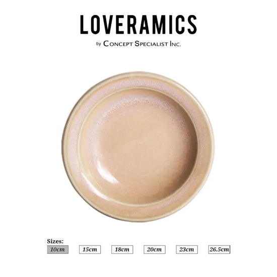 Loveramics Er-go! Collection Rose Porcelain Plates