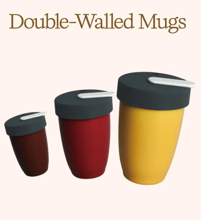 Loveramics Nomad Collection Potter Colors Double Walled Glass Mug 250ml