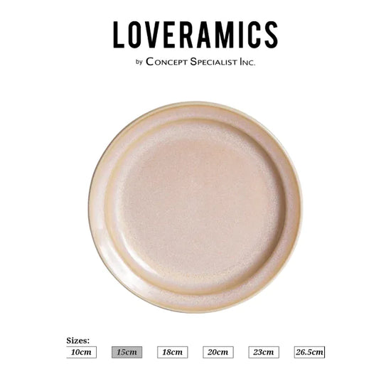 Loveramics Er-go! Collection Rose Porcelain Plates