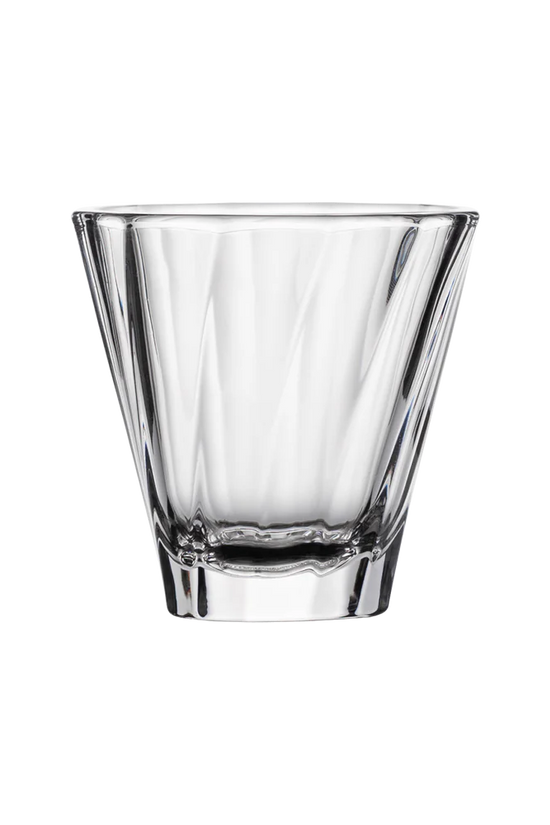 Loveramics Urban Glass Twisted Cappuccino Glass 180ml