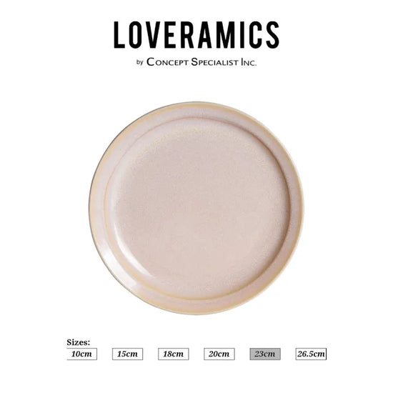 Loveramics Er-go! Collection Rose Porcelain Plates