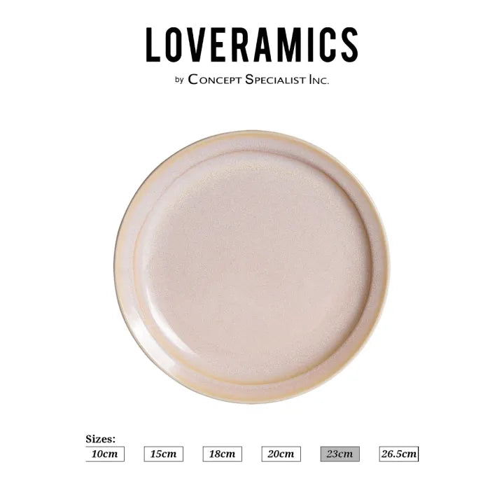 Loveramics Er-go! Collection Rose Porcelain Plates