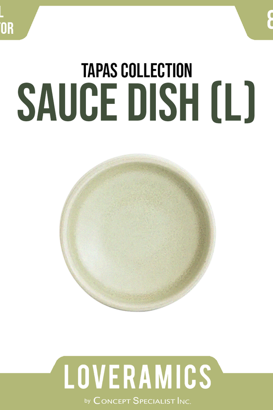 Loveramics Tapas Collection Sauce Dish 8.5cm (L)