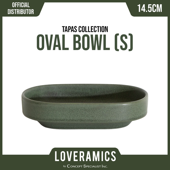 Loveramics Tapas Collection Oval Bowl 14.5cm (S)