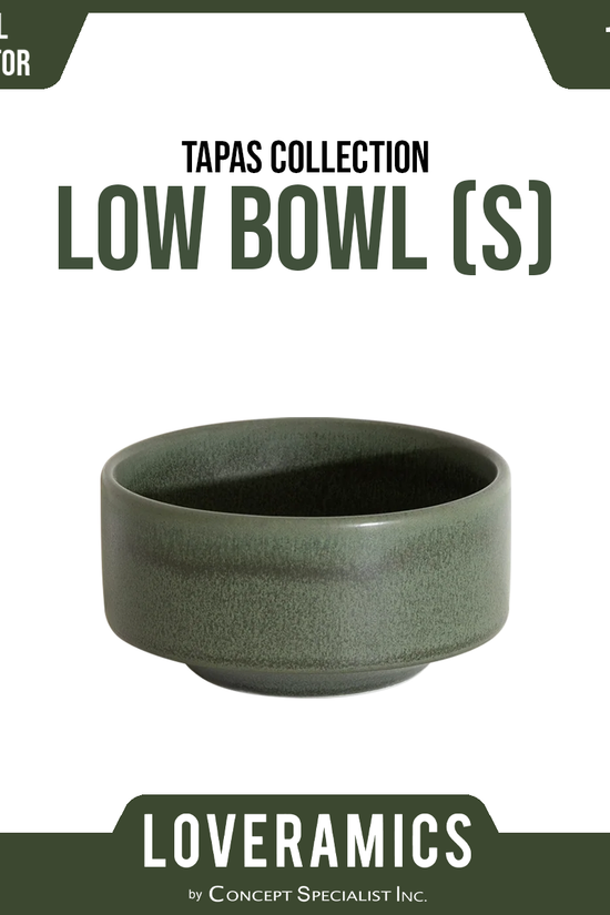 Loveramics Tapas Collection Low Bowl 10cm (S)