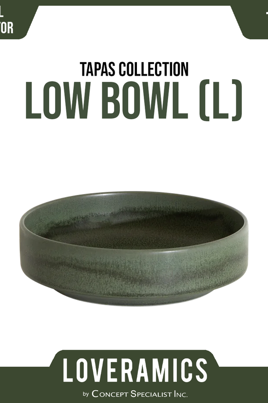 Loveramics Tapas Collection Low Bowl 15cm (L)