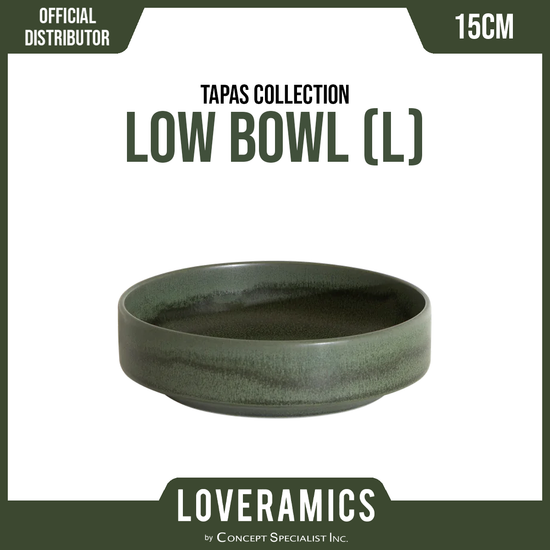 Loveramics Tapas Collection Low Bowl 15cm (L)