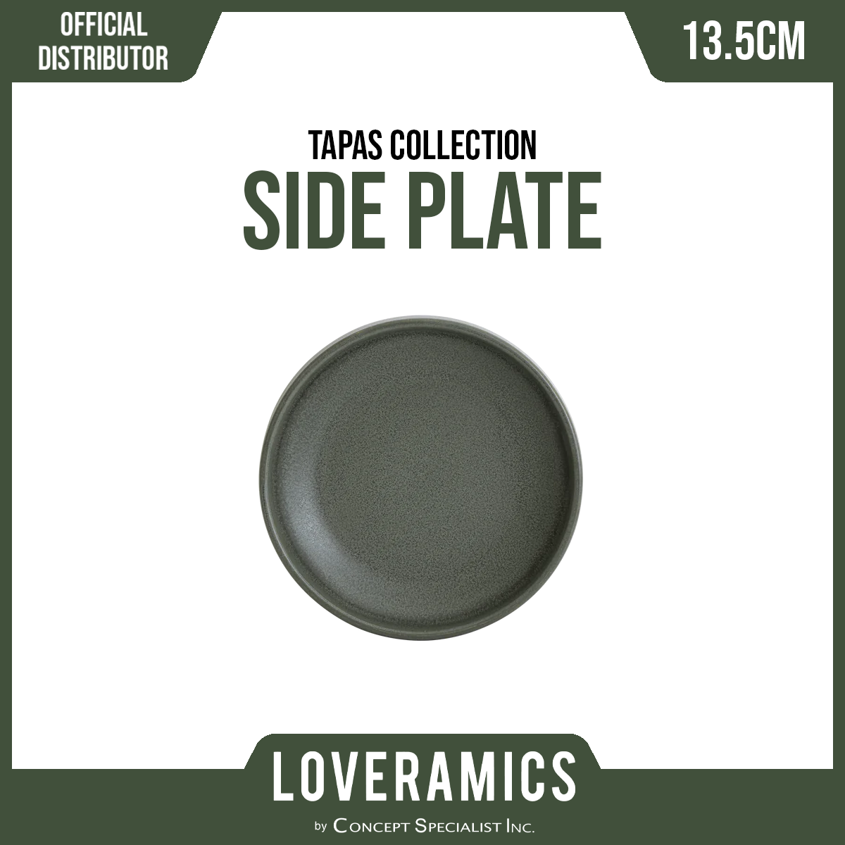 Loveramics Tapas Collection Side Plate 13.5CM