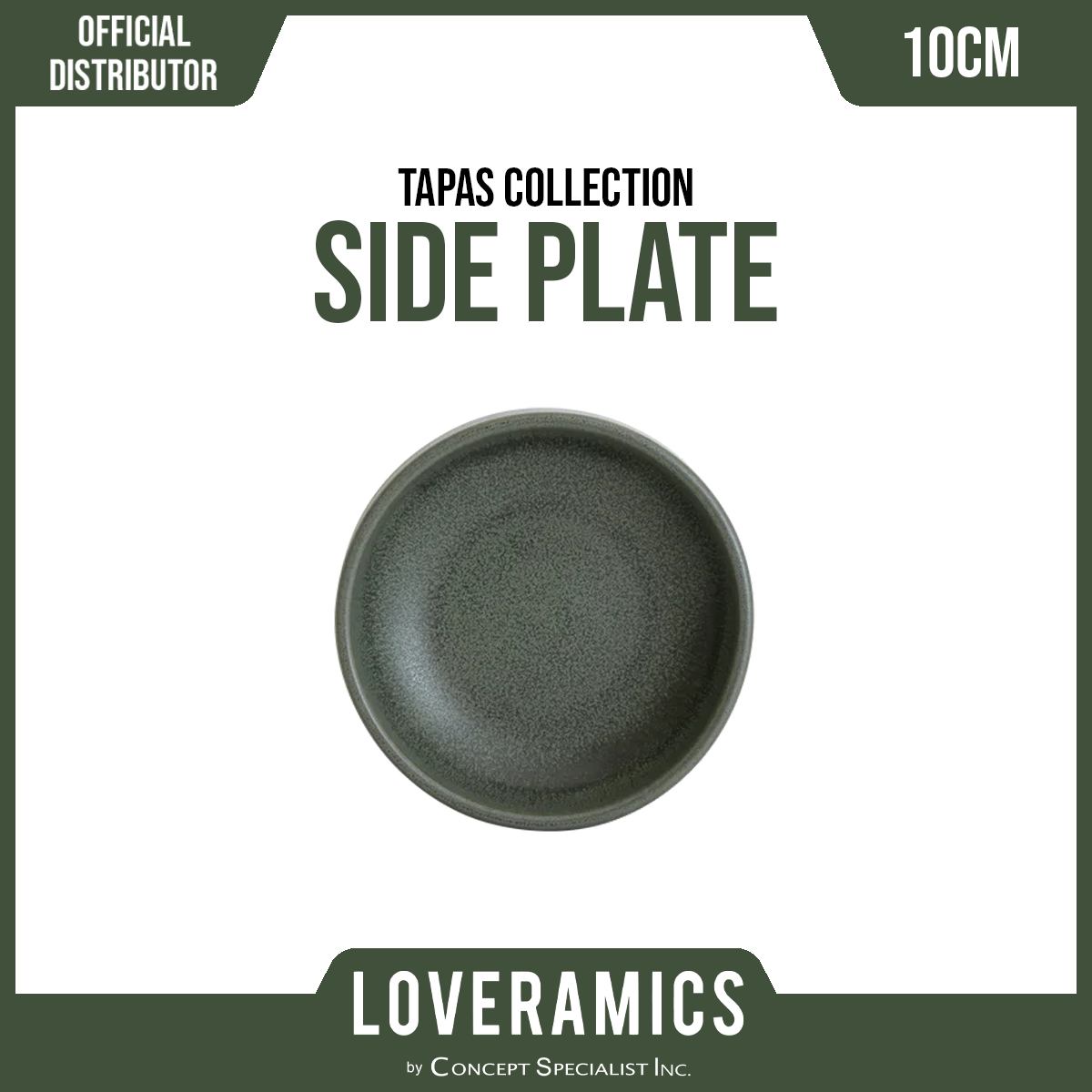 Loveramics Tapas Collection Side Plate 10CM
