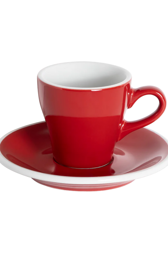 Loveramics Tulip Collection Cafe Latte Cup and 15cm Cafe Latte Saucer 80ml