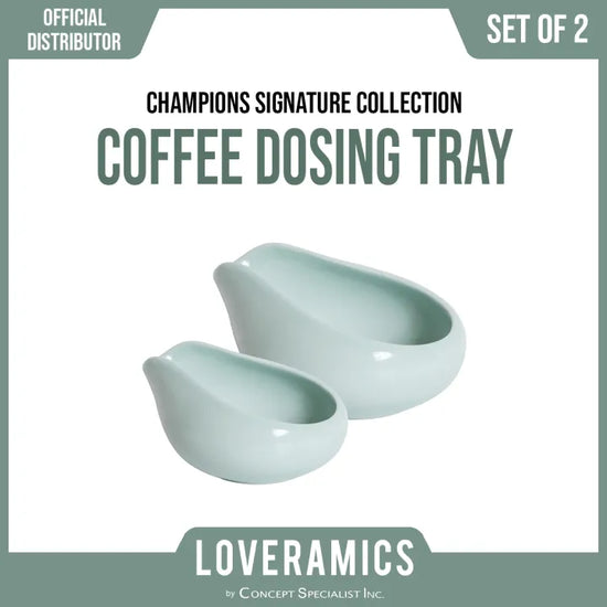 Loveramics Champions Signature Coffee Dosing Trays Set of 2