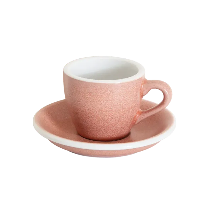 Loveramics Egg Collection Mineral Colours Porcelain Flat White Cup and Saucer 150ml