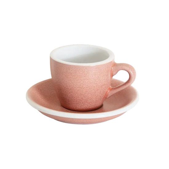 Loveramics Egg Collection Mineral Colours Porcelain Flat White Cup and Saucer 150ml