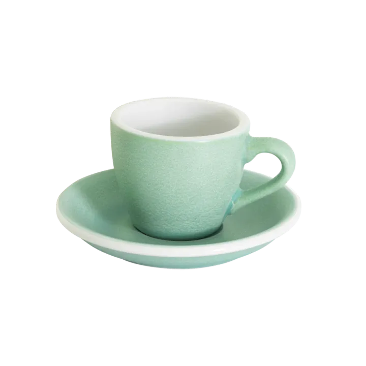 Loveramics Egg Collection Mineral Colours Porcelain Flat White Cup and Saucer 150ml
