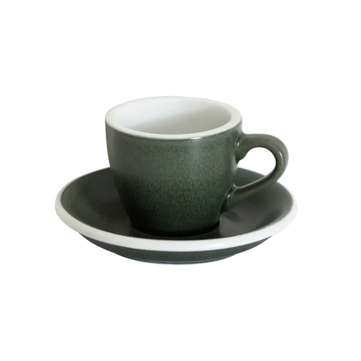 Loveramics Egg Collection Mineral Colours Porcelain Flat White Cup and Saucer 150ml