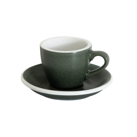 Loveramics Egg Collection Mineral Colours Porcelain Flat White Cup and Saucer 150ml