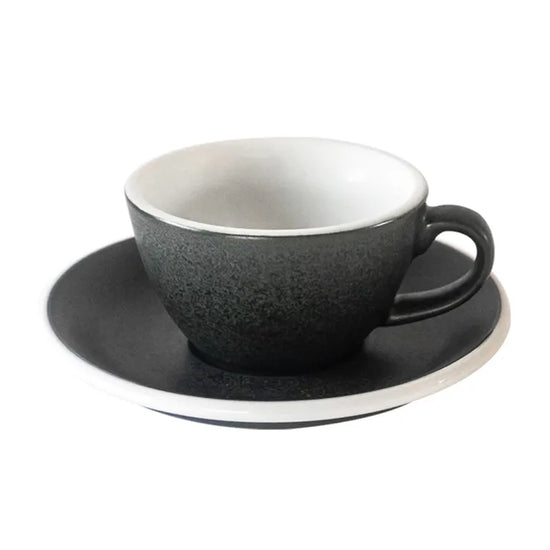 Loveramics Egg Collection Mineral Colours Porcelain Flat White Cup and Saucer 150ml
