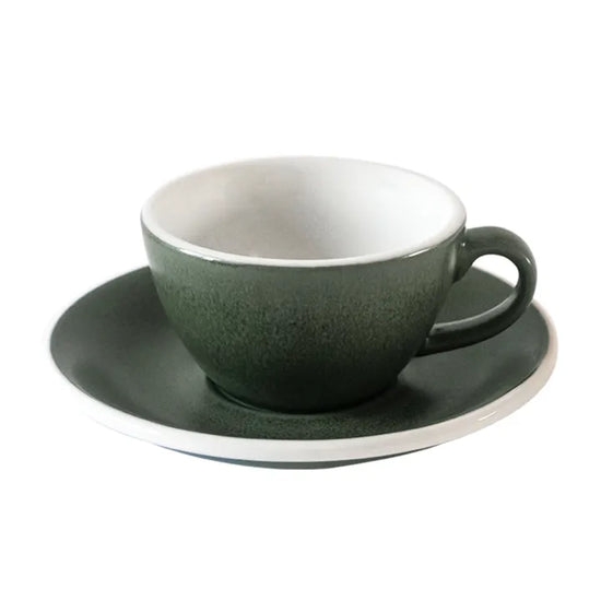 Loveramics Egg Collection Mineral Colours Porcelain Flat White Cup and Saucer 150ml