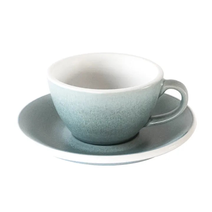 Loveramics Egg Collection Mineral Colours Porcelain Flat White Cup and Saucer 150ml