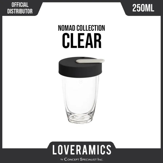 Loveramics Nomad Collection Double Walled Glass Mug Clear 250ml