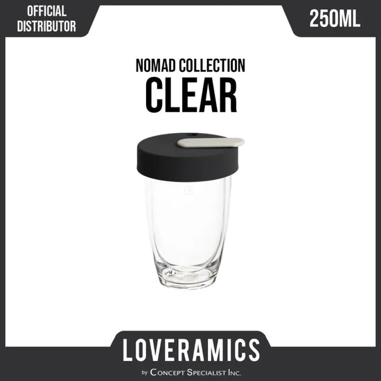 Loveramics Nomad Collection Double Walled Glass Mug Clear 250ml