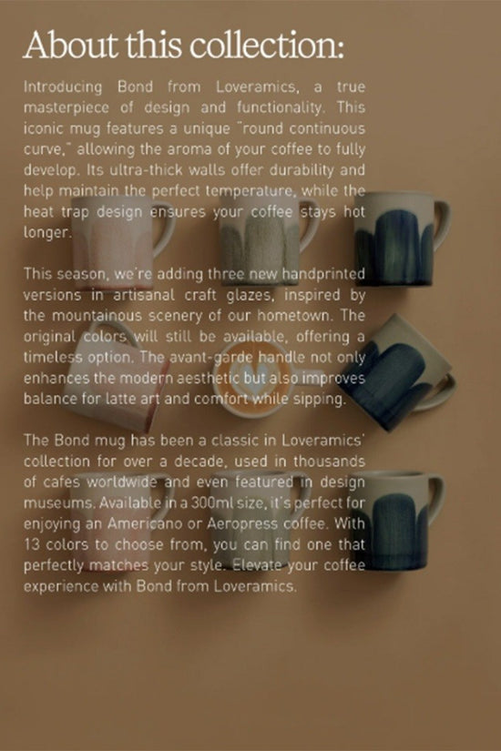 Loveramics Bond Collection Cappuccino and Espresso Cup with Saucer