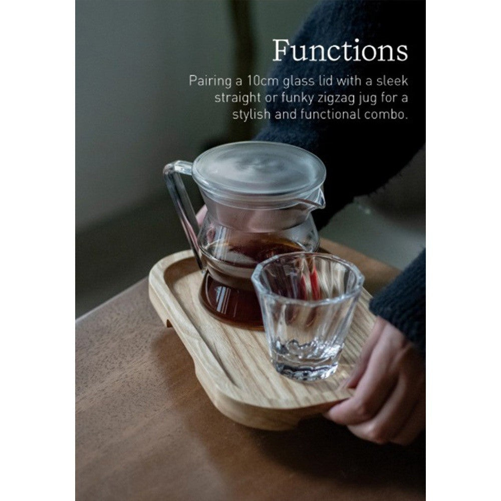 Loveramics Brewers Collection Clear Glass Jug 100mL and 500mL with 8cm Lid