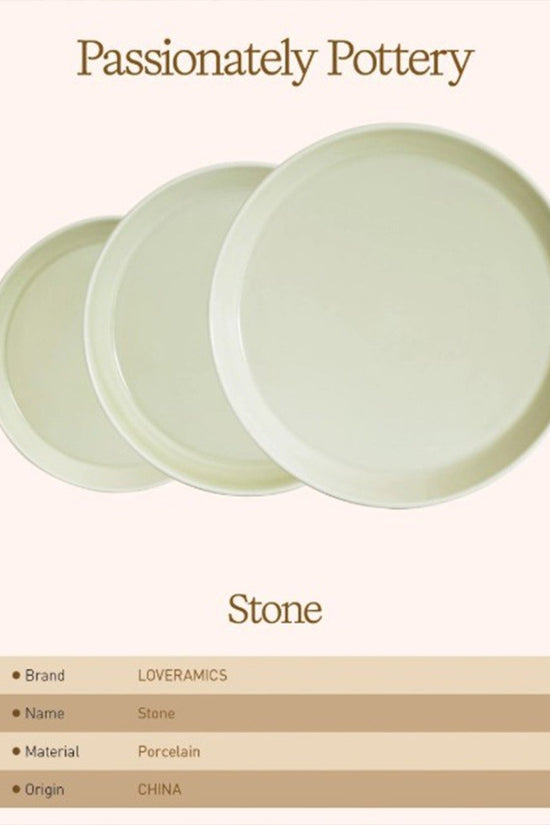 Loveramics Stone Tablewear Collection Bauhaus Green - 10cm Sauce Dish