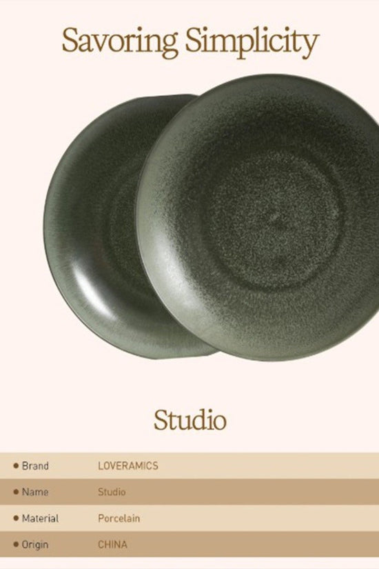 Loveramics Studio Dining Collection Matte Dark Green - 9cm Sauce Dish