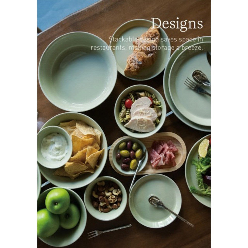 Loveramics Stone Tablewear Collection Bauhaus Green - Plates