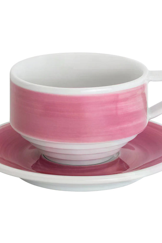 Loveramics Deco Collection 220ml Cappuccino Cup and 14cm Cappuccino Saucer
