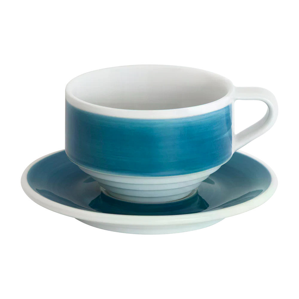 Loveramics Deco Collection 220ml Cappuccino Cup and 14cm Cappuccino Saucer