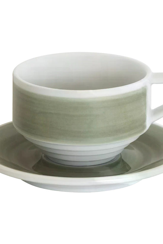 Loveramics Deco Collection 220ml Cappuccino Cup and 14cm Cappuccino Saucer