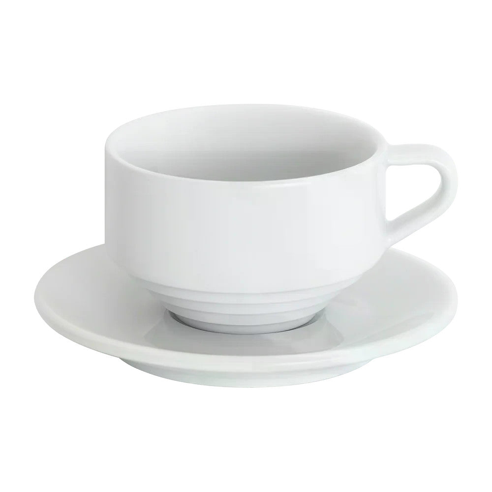 Loveramics Deco Collection 220ml Cappuccino Cup and 14cm Cappuccino Saucer